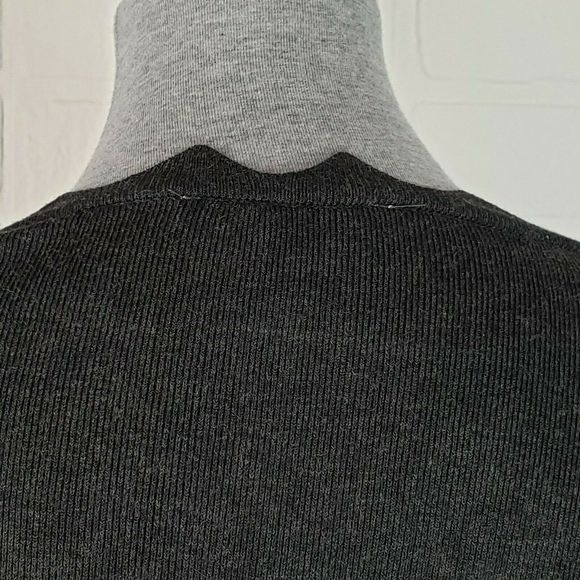 Philosophy Republic Gray Sweater 3/4 Sleeve Size M - Picture 6 of 10